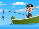 Mr. Bean Fishing